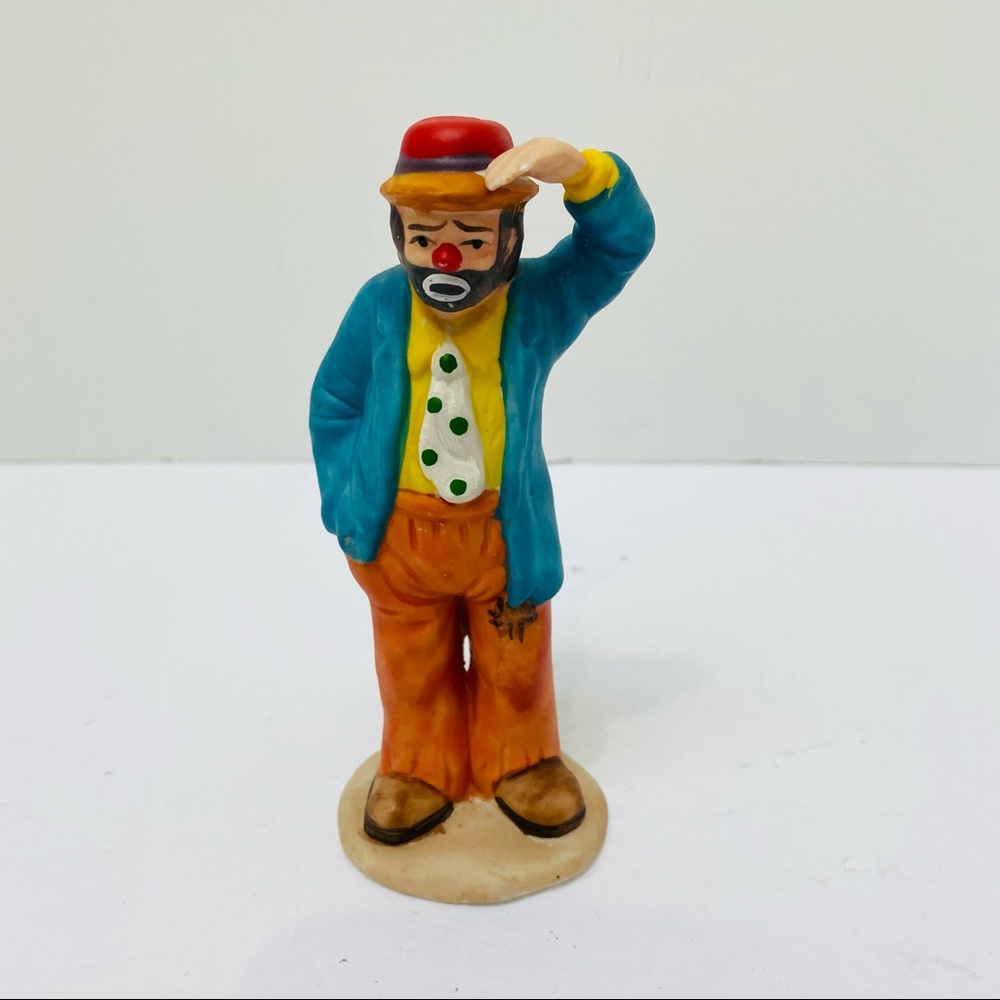 Emmett Kelly Jr Clown Hobo porcelain figurine